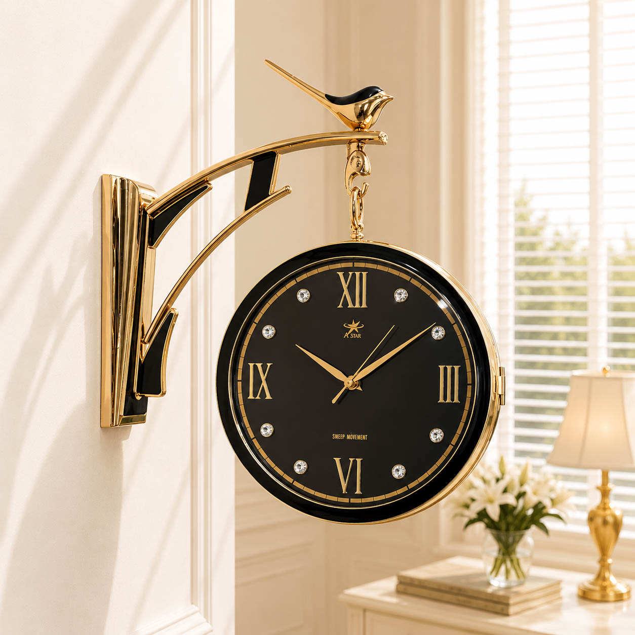 Double Face Clock (CL1010)