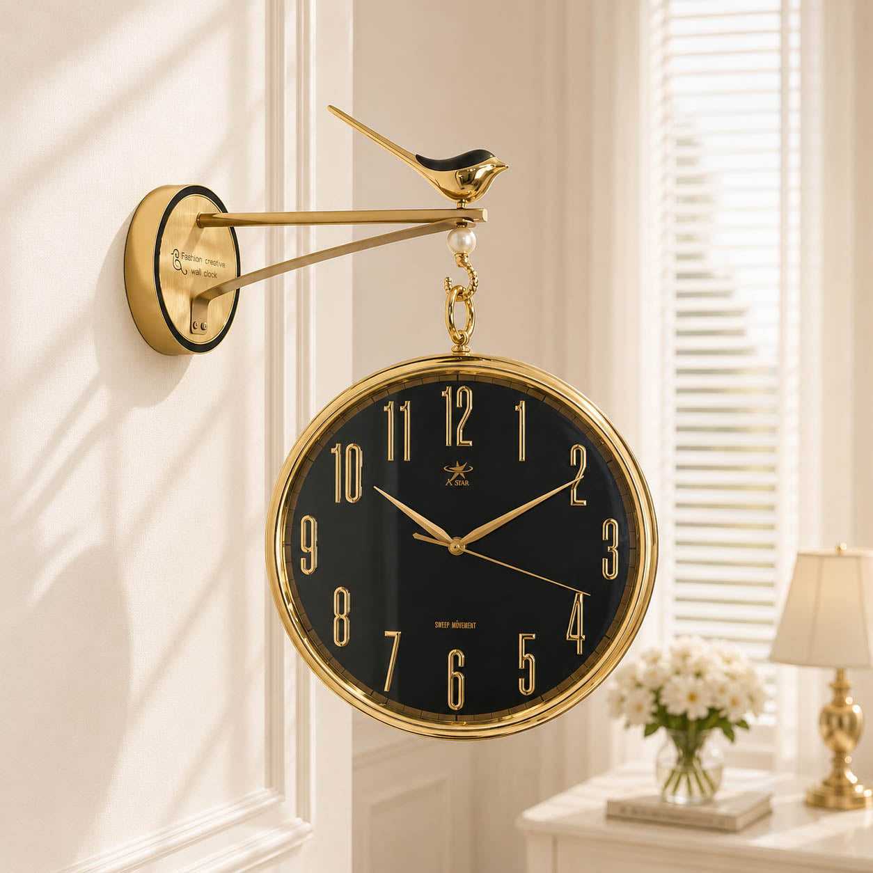 Double Face Clock (CL1017)