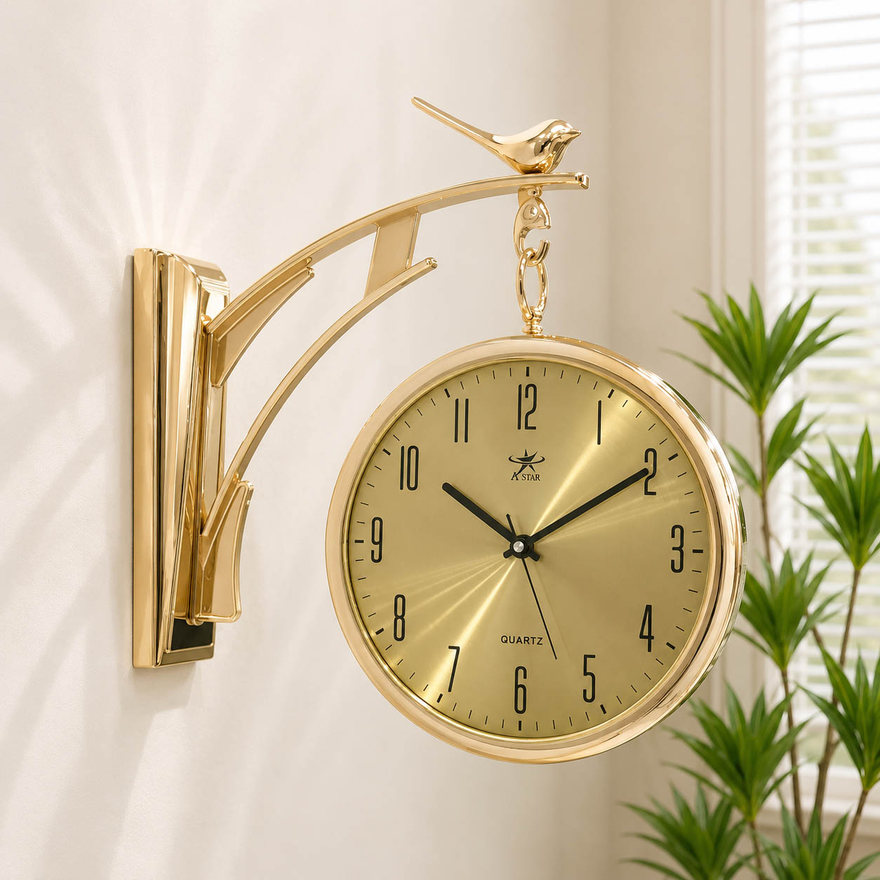 Double Face Clock (CL1021)