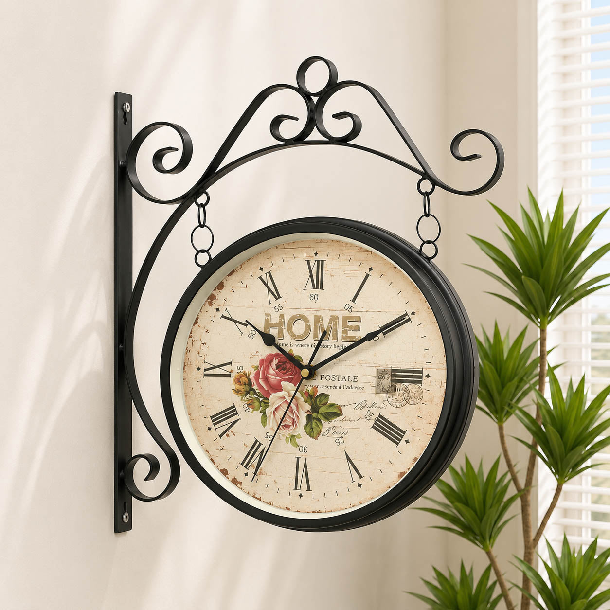 Double Face Clock (CL1022)