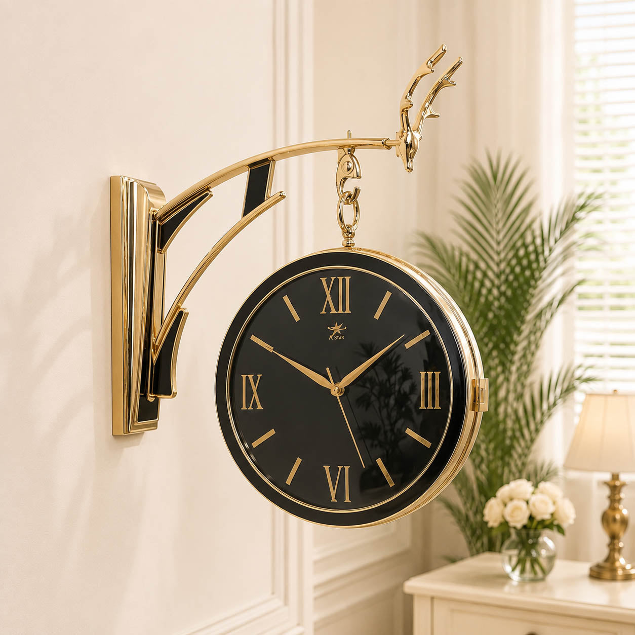 Double Face Clock (CL1024)