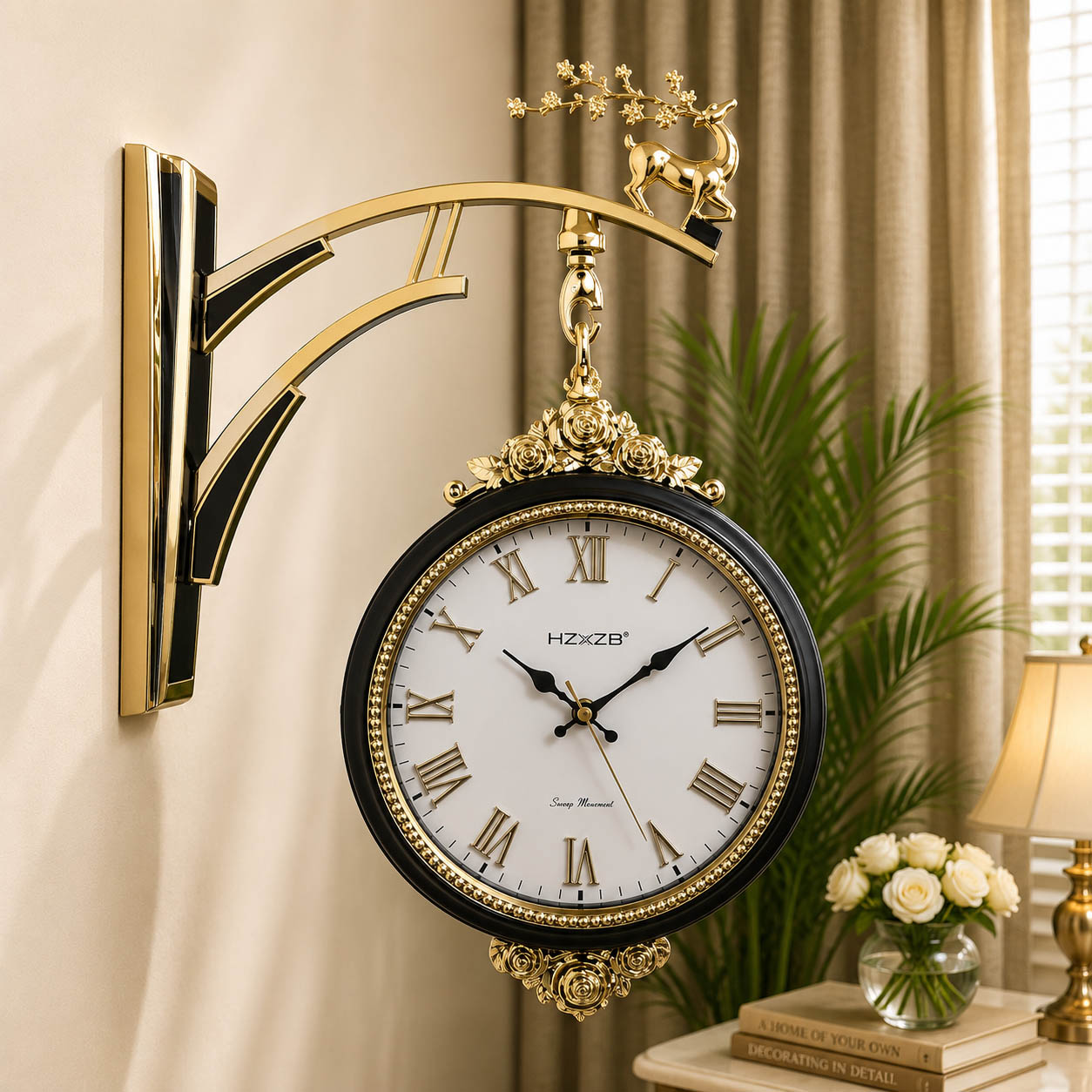 Double Face Clock (CL1025)
