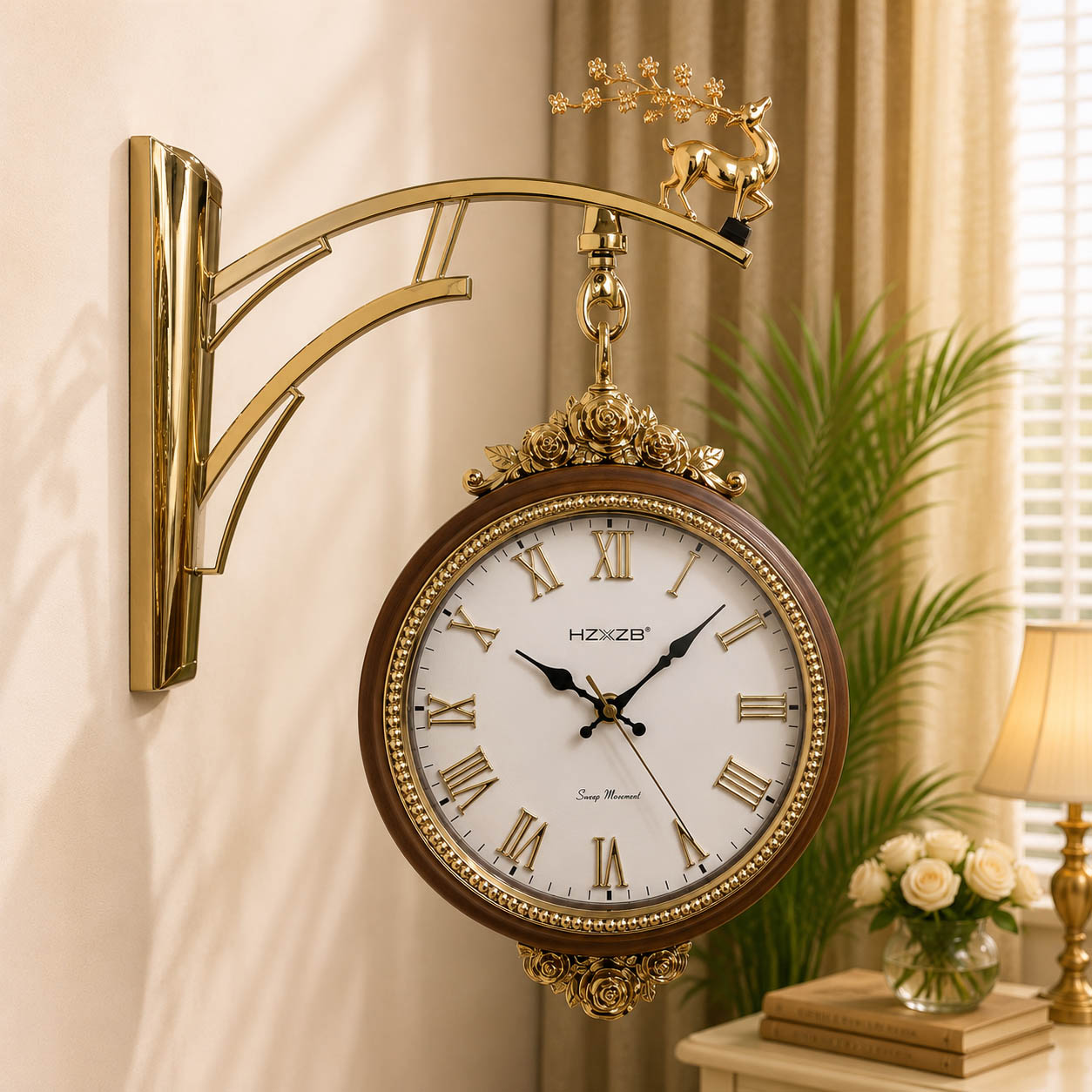 Double Face Clock (CL1027)