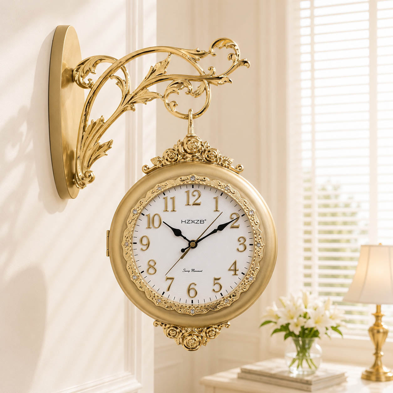 Double Face Clock (CL1034)