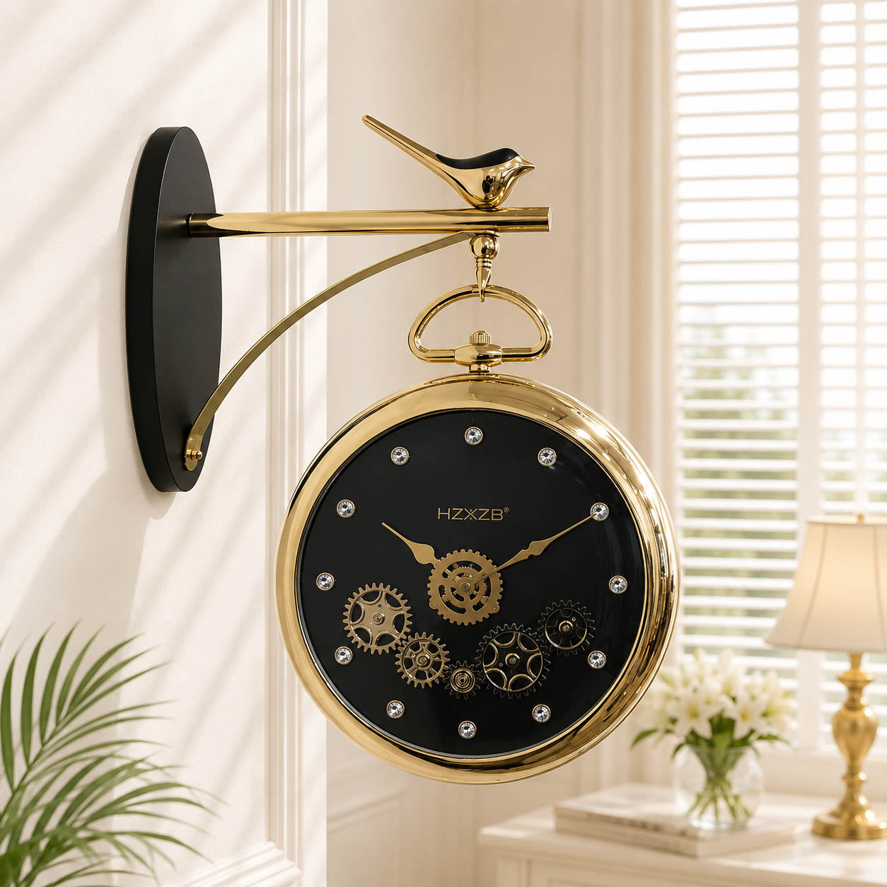 Double Face Clock (CL1036)