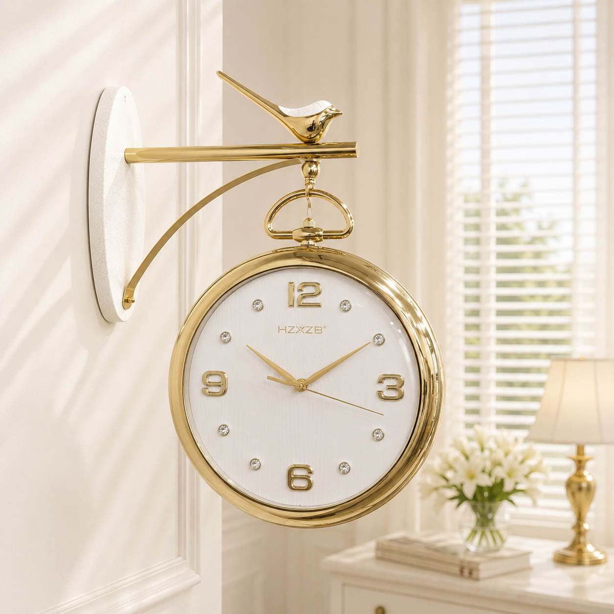 Double Face Clock (CL1037)