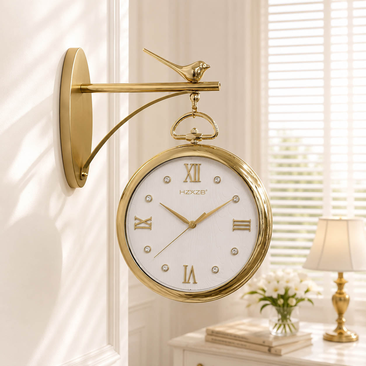 Double Face Clock (CL1038)