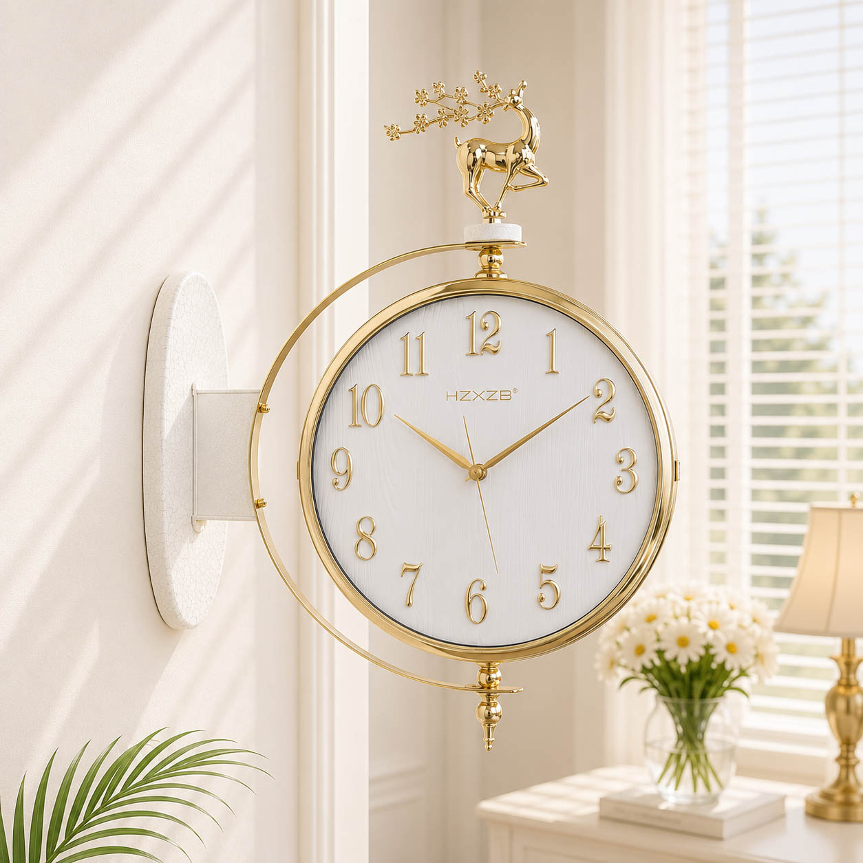 Double Face Clock (CL1044)
