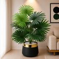 Fan Palm Plant With Planter (PL1018)
