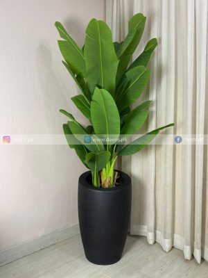 Bambo Banana Plant With Planter PL1080