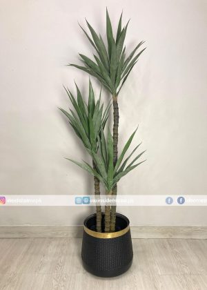 Agave Plant With Planter PL1028